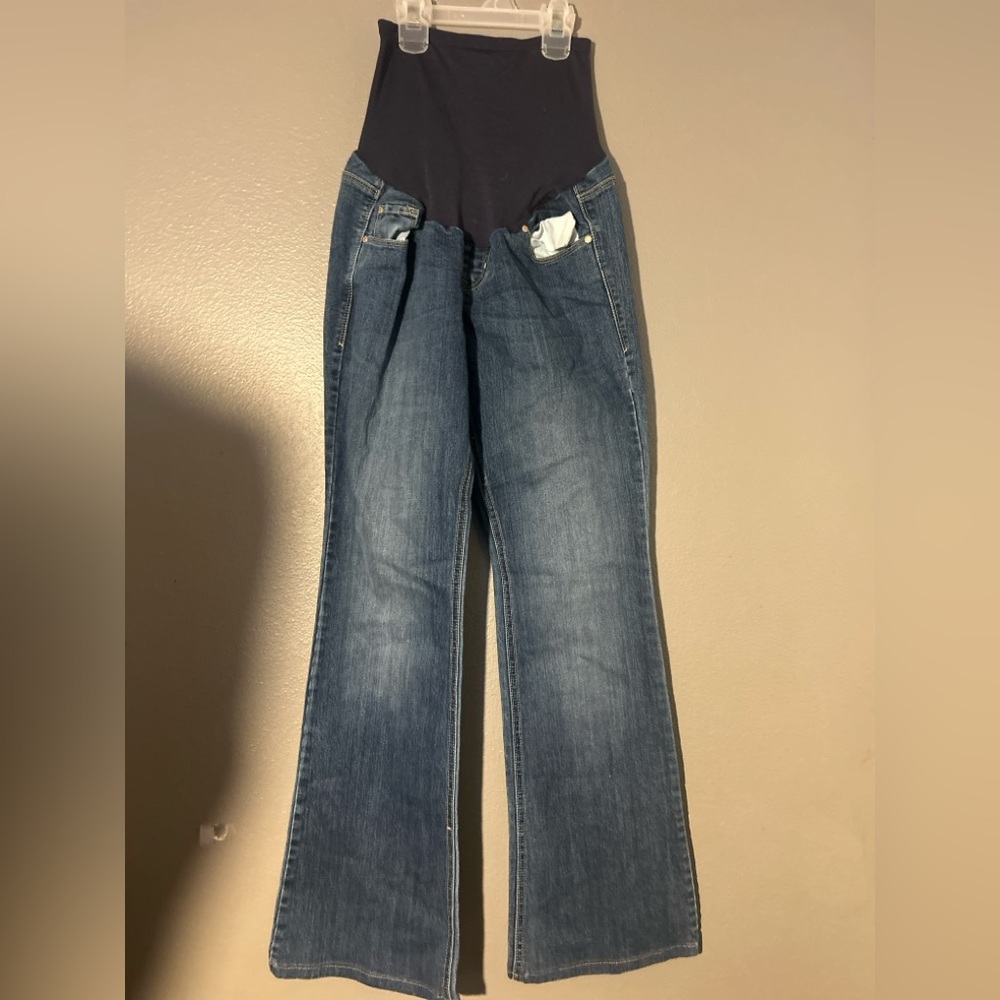 Women's maternity Blue Jeans